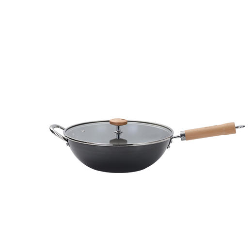 法格法格极铁32cm窒化无涂层铁锅FG-HCG3208 商品图2