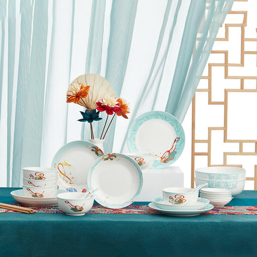 敦煌飞天32头餐具 商品图6