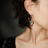 MINT THERAPY 液态蔷薇花不对称耳环 商品缩略图0