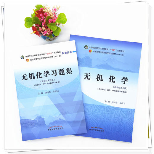 套装2本 无机化学+无机化学习题集 杨怀霞 吴培云 主编 全国中医药行业高等教育十四五第十一版规划教材配套用书 中国中医药出版社 商品图2