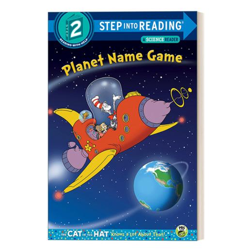 英文原版 Step into Reading 2 - Planet Name Game 星球名称游戏 苏斯博士 英文版 进口英语原版书籍 商品图1