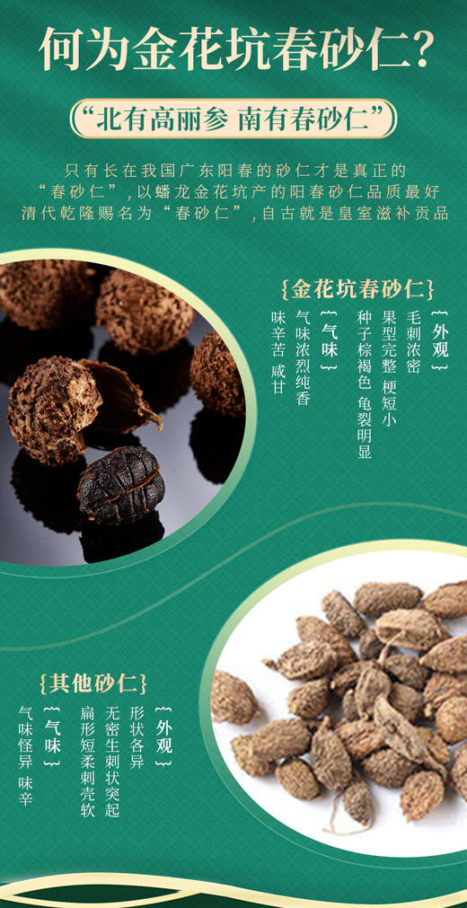 ³买3送1【带地理标识的春砂仁粉10g】五支装/盒 易保存和携带 XN03-CRMM-CSR 商品图4