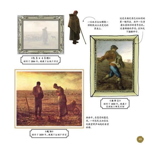 贴贴玩玩看名画 2-6岁 肖斌 著 素质培养 商品图2