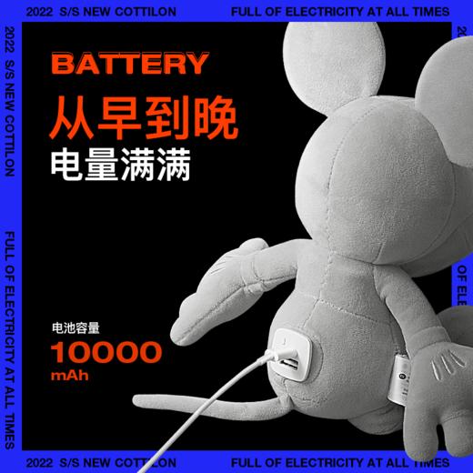 【分仓直发包邮】APIYOO艾优迪士尼联名款公仔充电宝DSC-8 商品图0