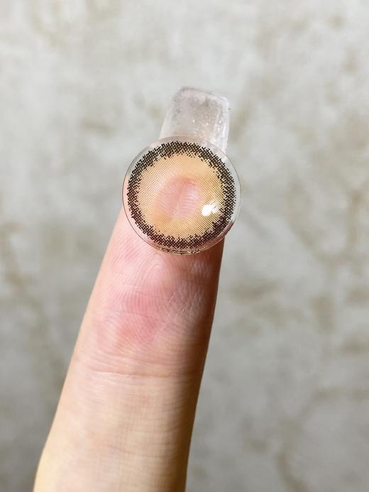 Pinkg半年抛·小酪棕·14.5mm中大着色·韩产2片 商品图4