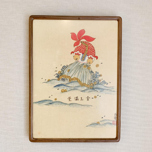 金玉满堂-云林子/杭州佛学院佛像画导师 商品图0