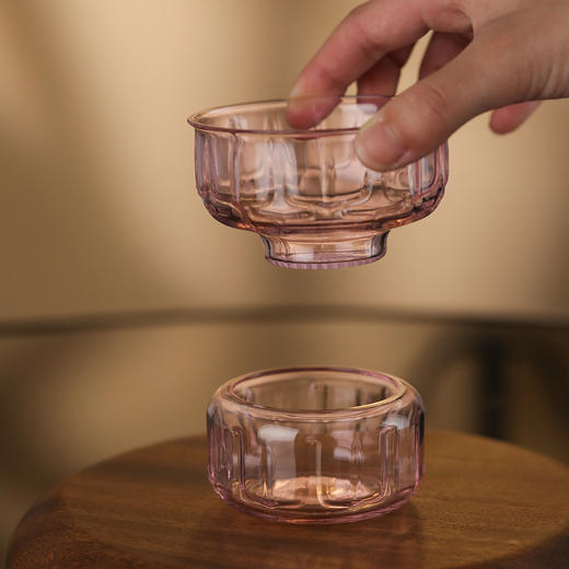 禾器幻彩新品 莲君滤网  高硼硅玻璃茶漏 激光打孔 茶道配件 过滤 商品图14