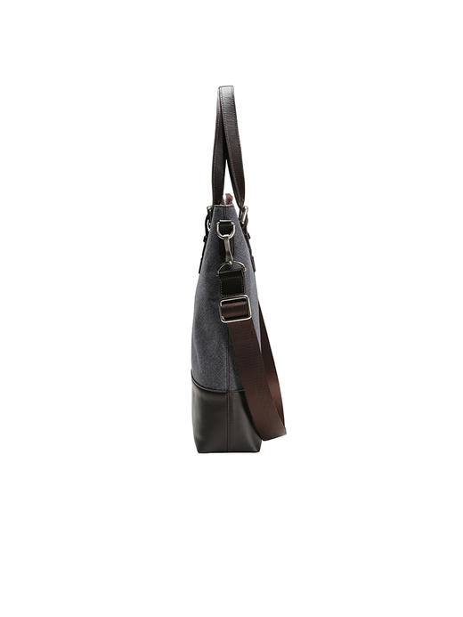 callisto咖色全聚酯纤维手提包 SMCBC009BR 商品图2