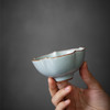 丰子汝窑【锦花杯】天青汝瓷品茗杯主人杯单个茶盏茶杯礼盒装 商品缩略图1