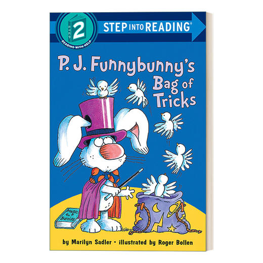英文原版 Step into Reading 2 - P.J. Funnybunny's Bag of Tricks 搞怪小兔的恶作剧 英文版 进口英语原版书籍 商品图0