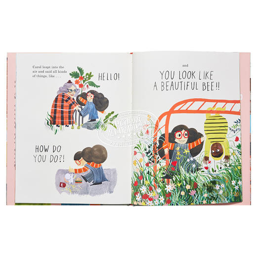 【中商原版】Carol And The Pickle-Toad 罗尔和泡菜 英文原版 进口原版 精装 4岁到8岁 儿童图画故事书 Esmé Shapiro 商品图7