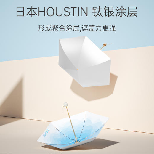 左都 ZD156钛银渐变系列手动防晒伞 商品图2