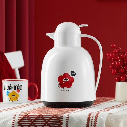 花开富贵系列保温壶 商品图3
