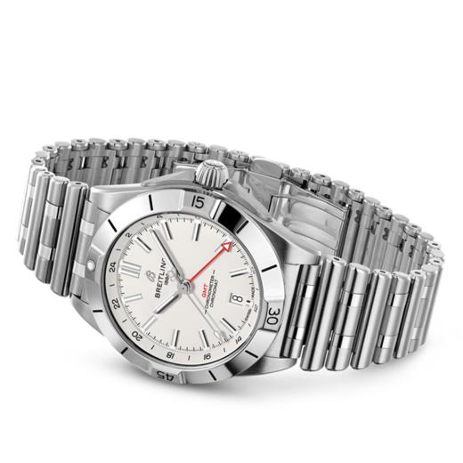 百年灵 Breitling 机械计时双时区自动机械腕表 A32398101A1A1 商品图2