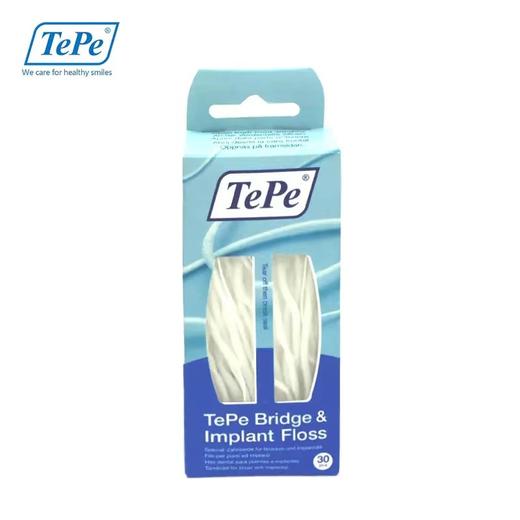 瑞典TePe桥体种植体专用牙线正畸膨胀扁线剔牙线 商品图3