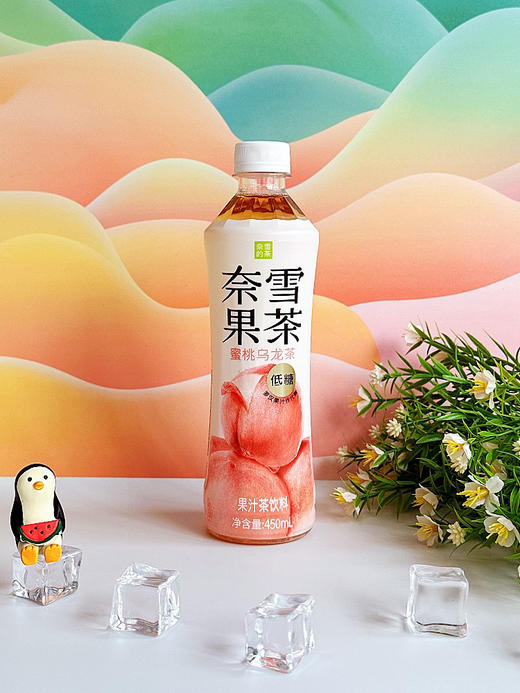 奈雪的茶蜜桃乌龙茶500ml 商品图0