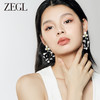 ZEGL设计师初夏物语系列满天星珍珠耳环女轻奢高级感耳钉法式耳饰 商品缩略图4