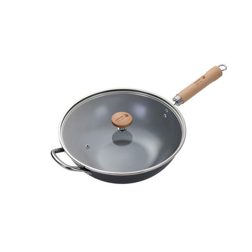 法格法格极铁32cm窒化无涂层铁锅FG-HCG3208 商品图3