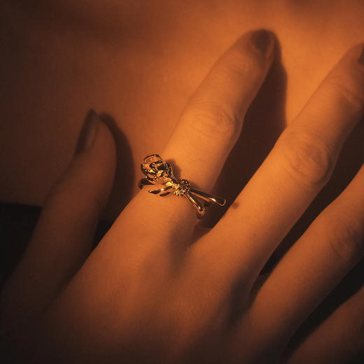 MINT THERAPY 液态蔷薇花戒指 商品图6