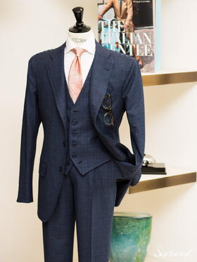 Orazio Luciano Wool 3 Piece Suit