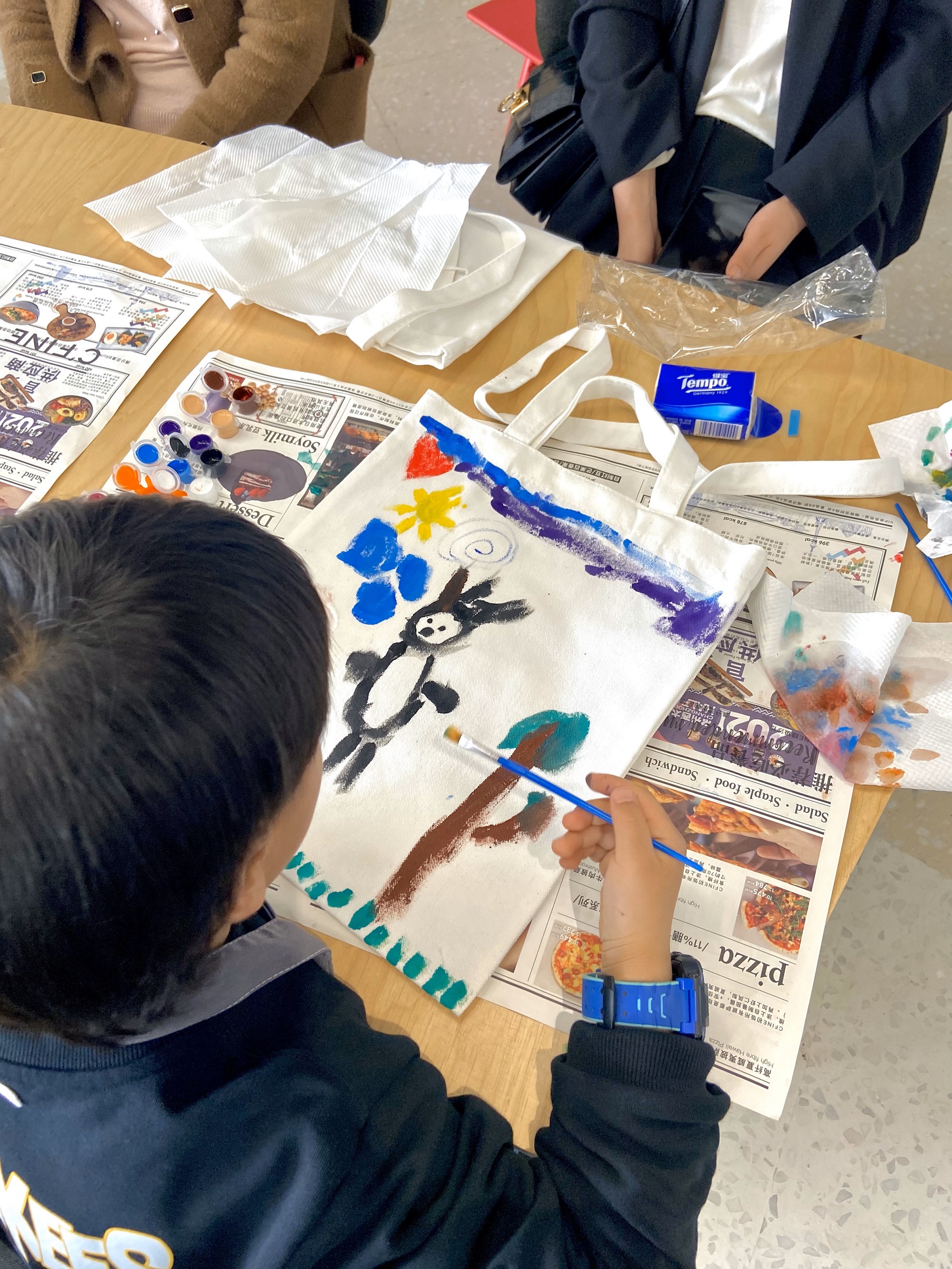 世贸活动招募 ｜彩绘帆布包