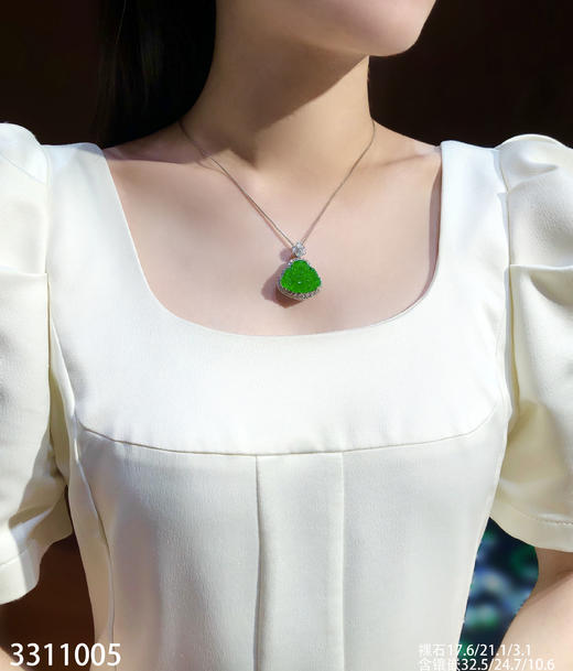 3311005 佛公吊坠。具体价格微信咨询 商品图4