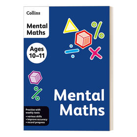 Collins柯林斯 英文原版 Collins Mental Maths 10-11 英国柯林斯数学-10-11 英文版 进口英语原版书籍