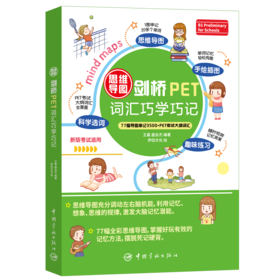 思维导图剑桥PET词汇巧学巧记