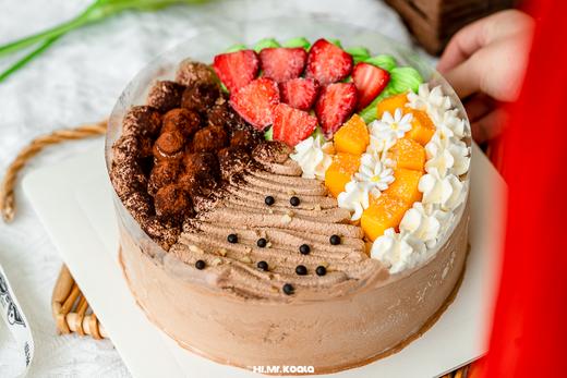 巧克力冰淇淋生日蛋糕（6-8人食） | 时刻陪你 商品图3