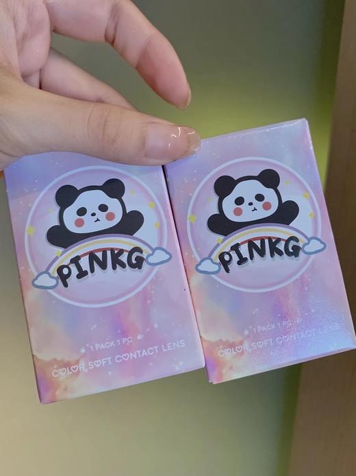 Pinkg半年抛·小酪棕·14.5mm中大着色·韩产2片 商品图3