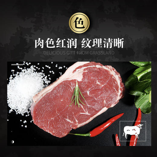 武川 草原散养西门塔尔牛腿肉1Kg 商品图2