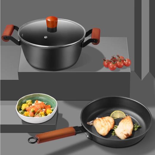 【分仓直发包邮】康巴赫-林格斯特铁锅三件套 22/22/30CM KGL3A 商品图0