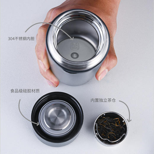 smiley乐茗保温杯SY-BW4501 商品图2