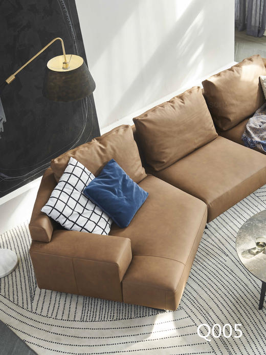 Frey 沙发 | 更多座位组合，皮布面料可选，详询客服 商品图6