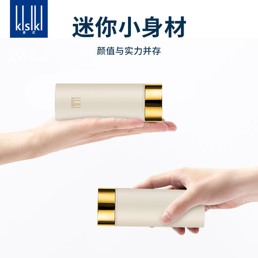 kisiki喜式精瓷迷你保温杯陶瓷内胆女便携随身口袋杯不锈钢水杯 商品图2