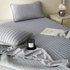 【武汉】银鹏汉棉乳胶席床笠三件套-米兰灰（凉席180*200cm+枕套48*74cm*2) 商品缩略图13