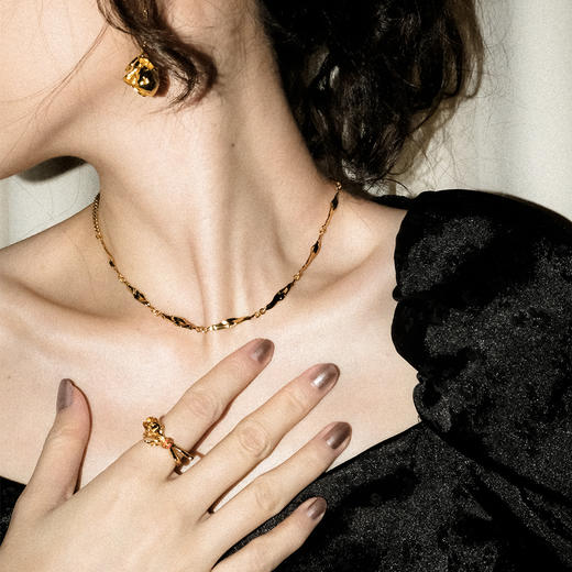 MINT THERAPY 液态蔷薇花戒指 商品图4