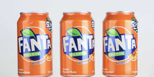 韩国芬达橙子味355ml 商品图1