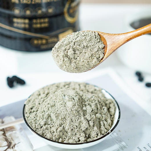 怀府街铁棍山药核桃芝麻粉 五谷黑芝麻糊 600g/罐 商品图4