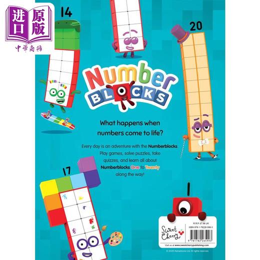 【中商原版】Numberblocks Annual 2021 数字积木字母积木动画年鉴2021 英文原版进口 儿童早教认知游戏书 启蒙图画书精品童书 商品图4