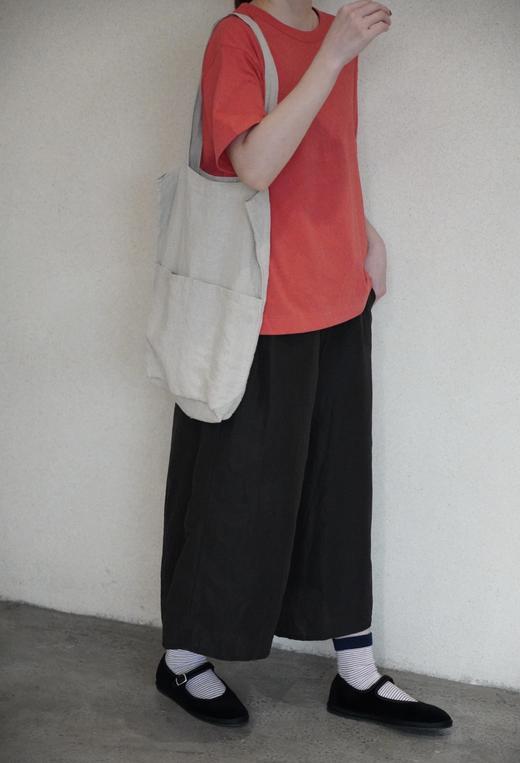 g轻薄阔腿八分裤 商品图1