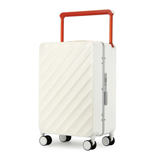 瑞森纳（RESENA）铝框行李箱新款简约ins网红宽拉杆箱旅行箱套装男女通用密码可手提登机箱 商品图1