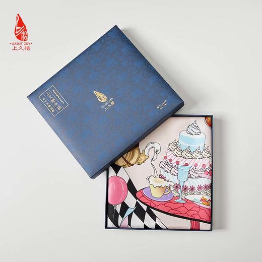 SAINTJOY/上久楷 双面印花真丝方巾  梦幻时空  FJS22045-1 商品图14