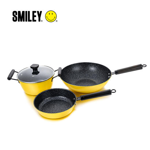 smiley青奢风锅具三件套SY-GJ0301 商品图1