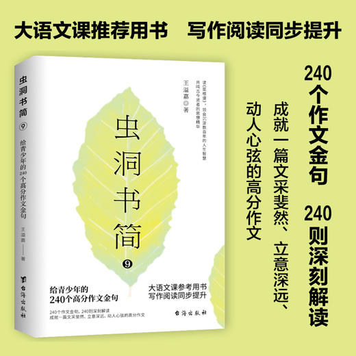 【儿童文学】虫洞书简 全9册  高考中考作文全能范本  对标2023年全部7套高考作文题 商品图2