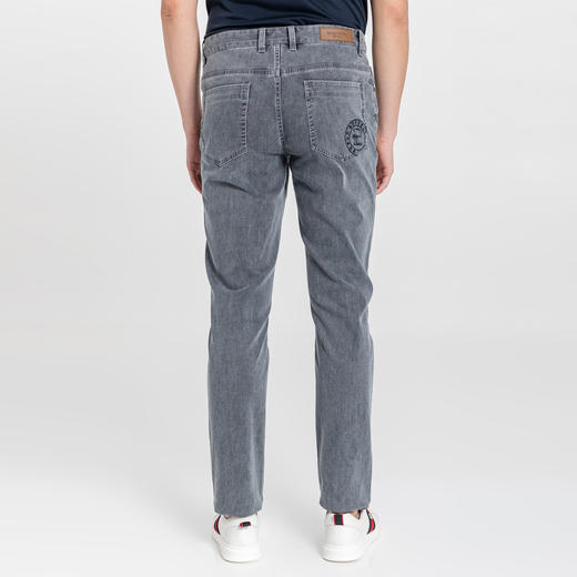 布兰施男士轻奢时尚美式牛仔休闲裤 商品图2