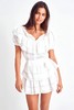 LOVESHACKFANCY - LIV DRESS - ANTIQUE WHITE - 连身裙 - 白色 商品缩略图0