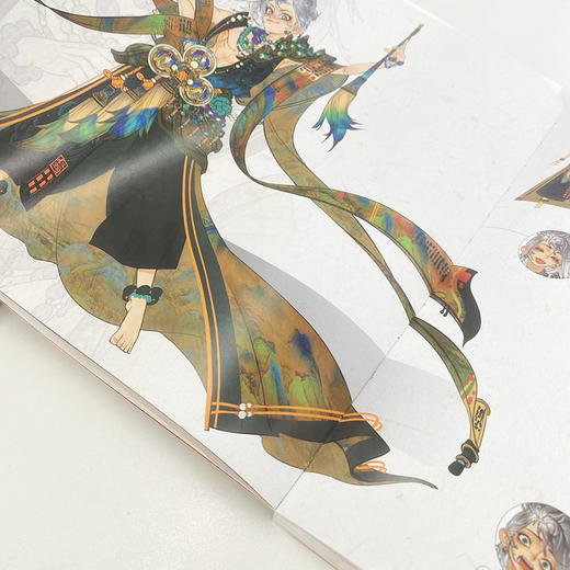 器灵 国家宝藏人形设计艺术图鉴 文物宝藏插画集国宝档案拟人动漫画册游戏动漫人物角色设计原画师文物图鉴漫画人物绘画 商品图4