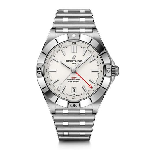 百年灵 Breitling 机械计时双时区自动机械腕表 A32398101A1A1 商品图0