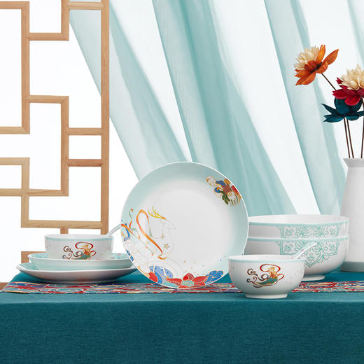 敦煌飞天32头餐具 商品图5